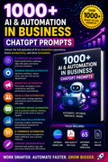 1000+ AI & Automation Chgpt Prompts