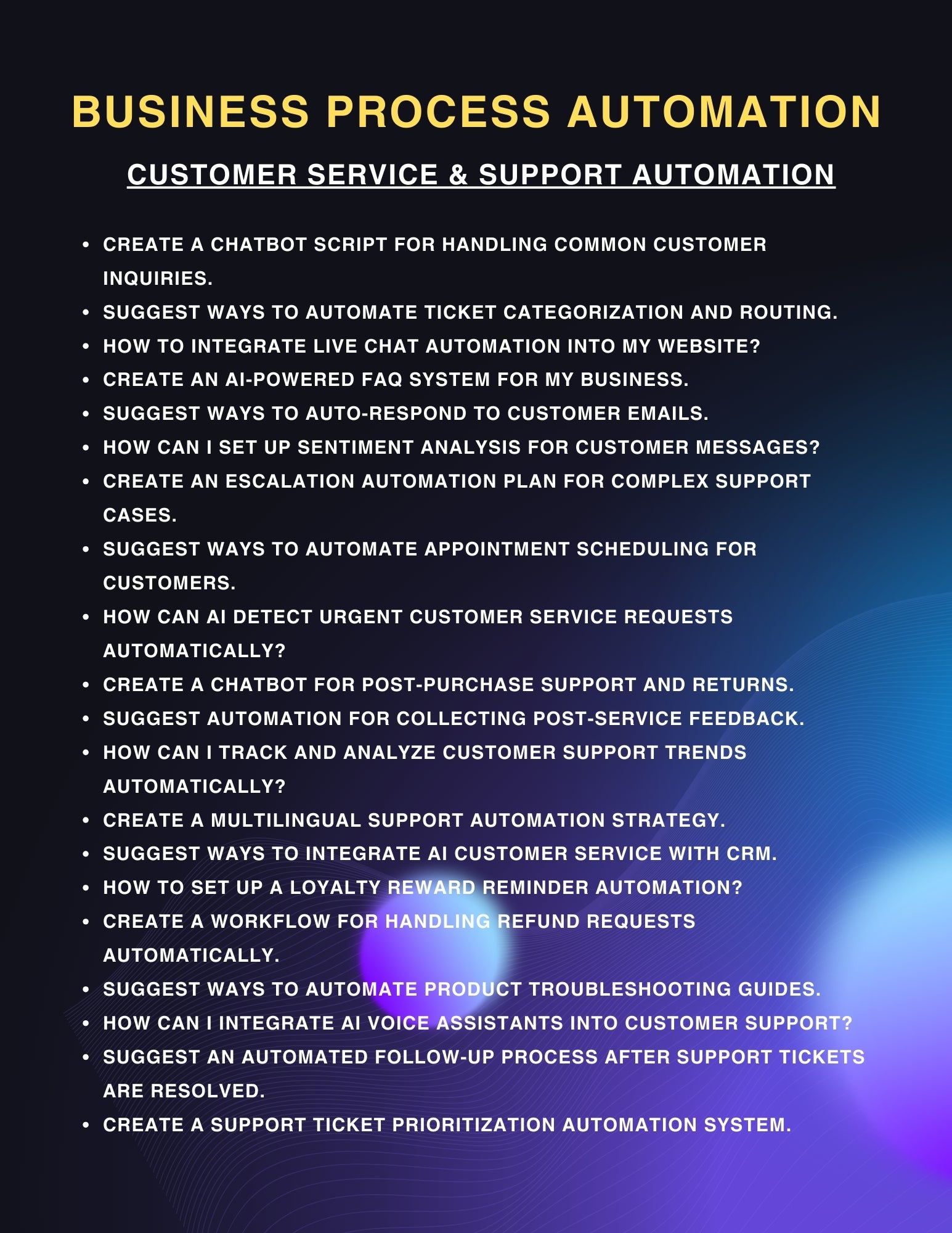 1000+ AI & Automation Chgpt Prompts