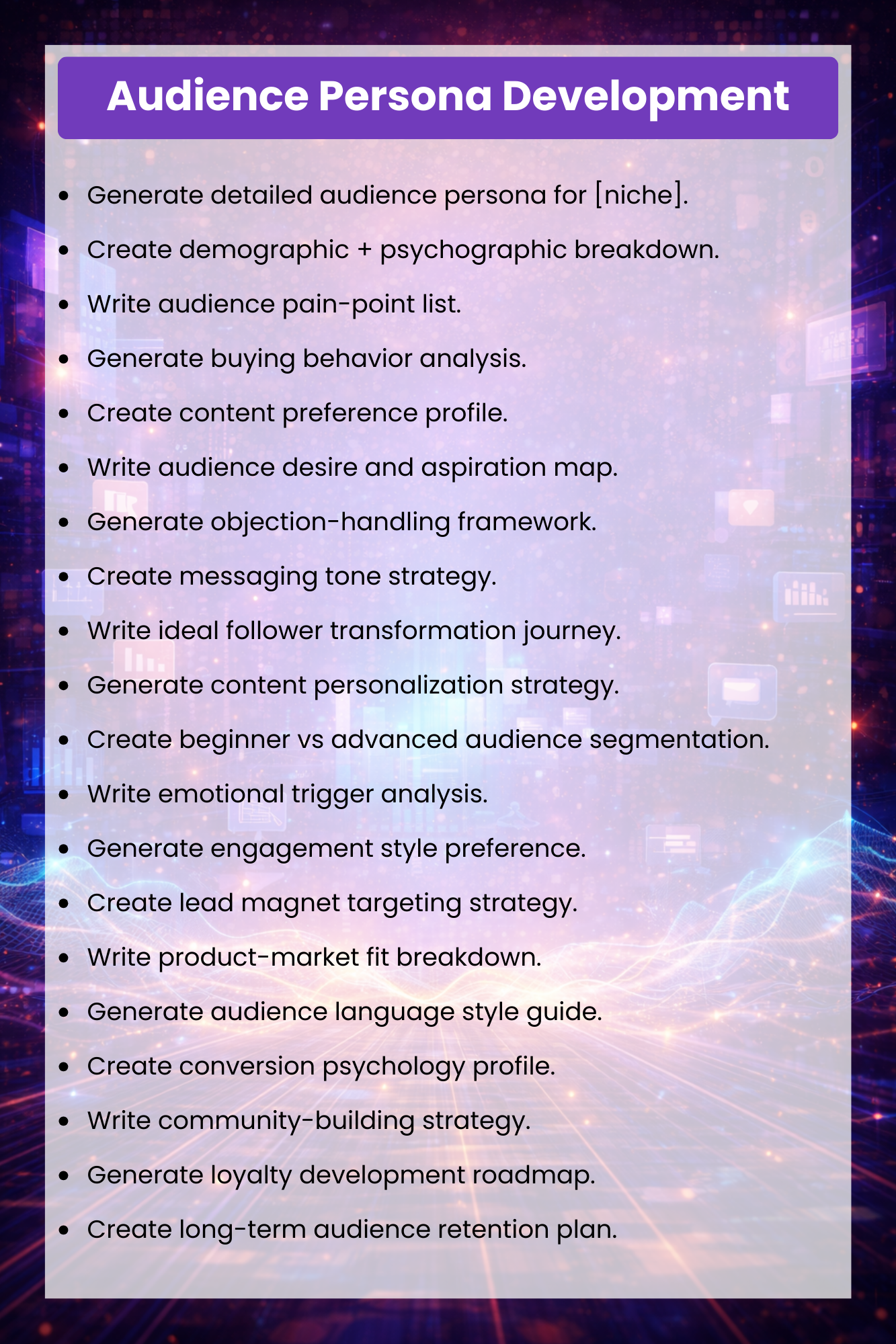 1000+ Advanced Social Media AI Prompts