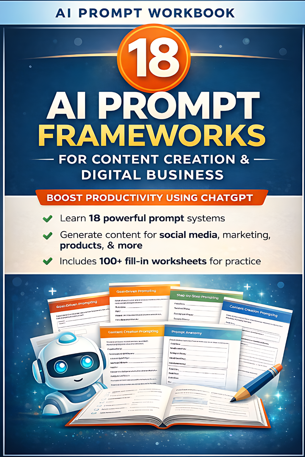 AI Prompts Workbook for Digital Creators