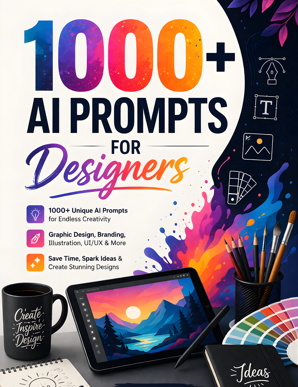1000+ AI Prompts for Designers