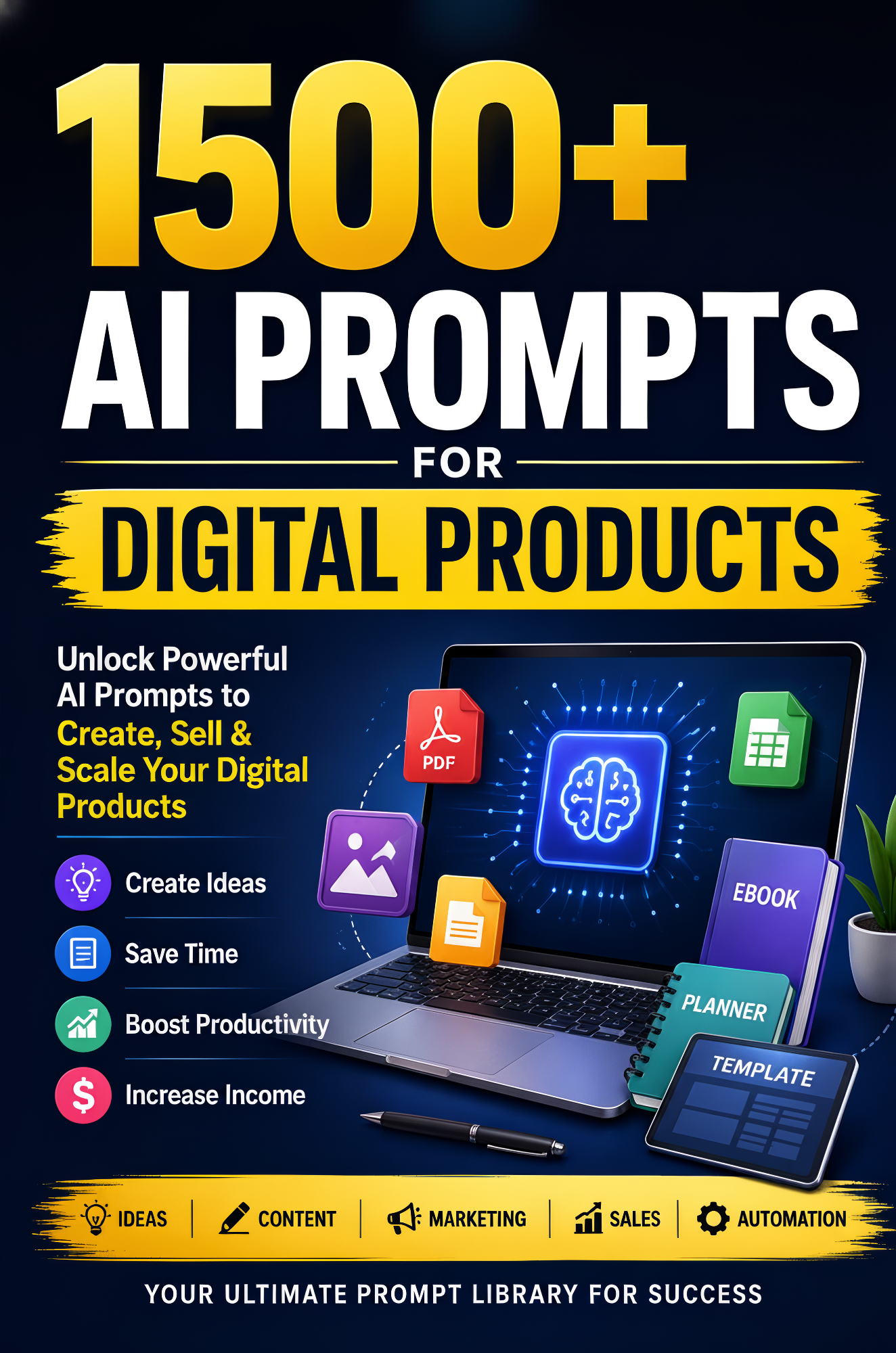 1500+ AI Prompts for Digital Products 2