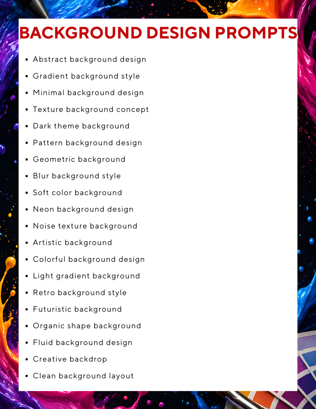 1000+ AI Prompts for Designers