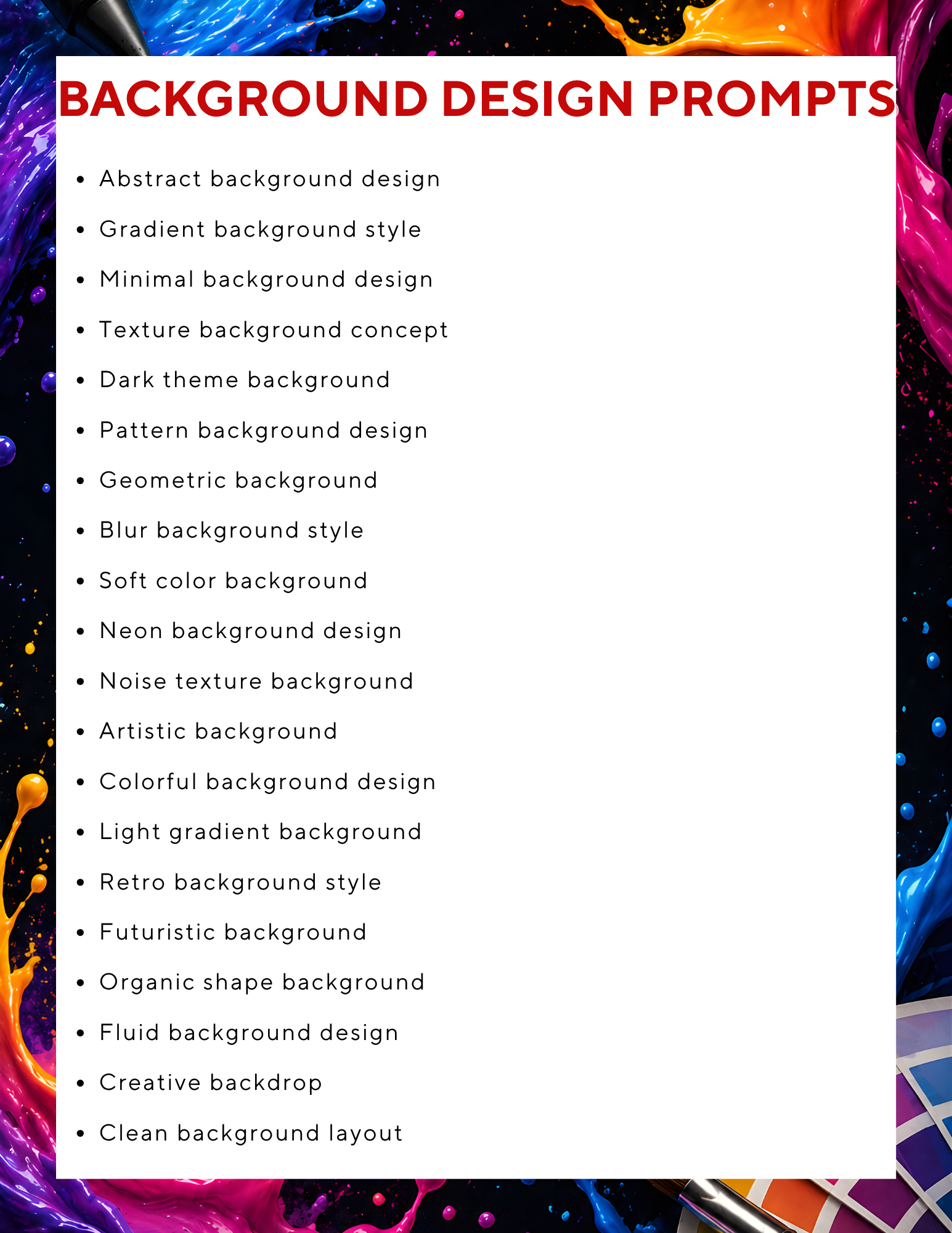 1000+ AI Prompts for Designers