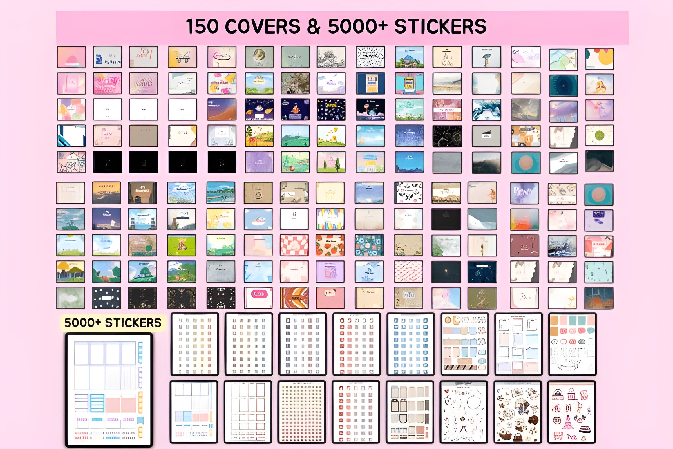 All-in-One Digital Planner 2026, 2027, 2028