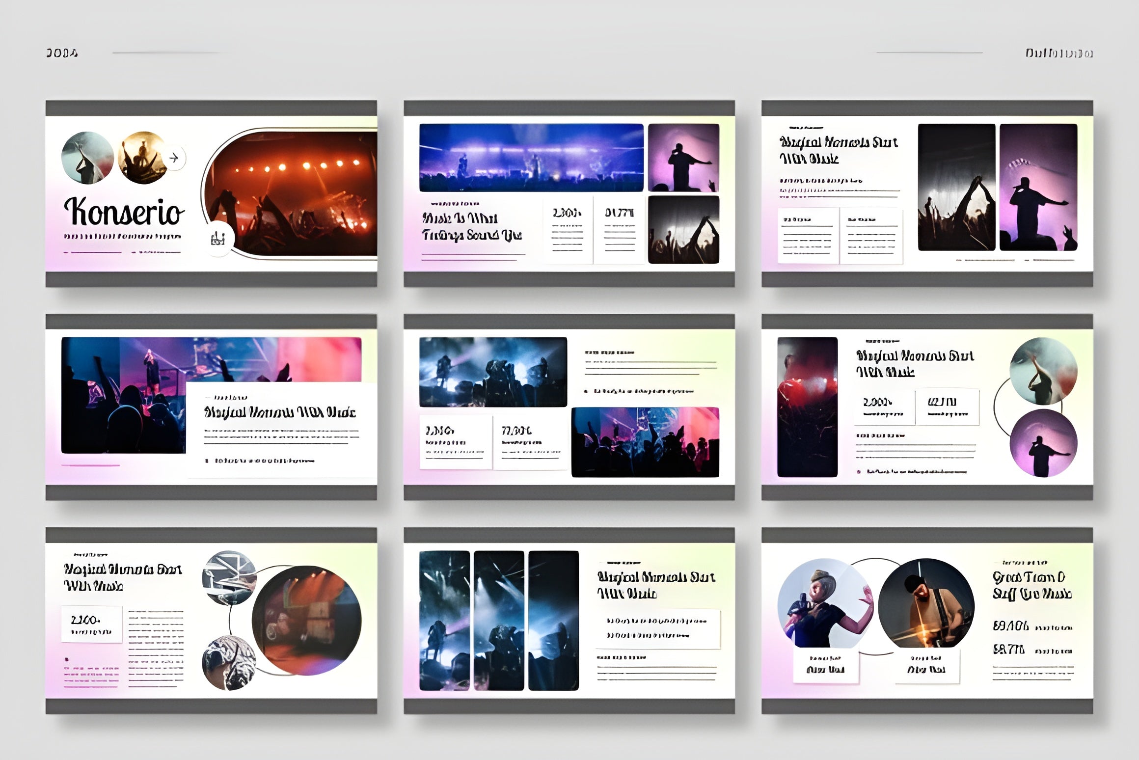 Musical Concert Powerpoint Template