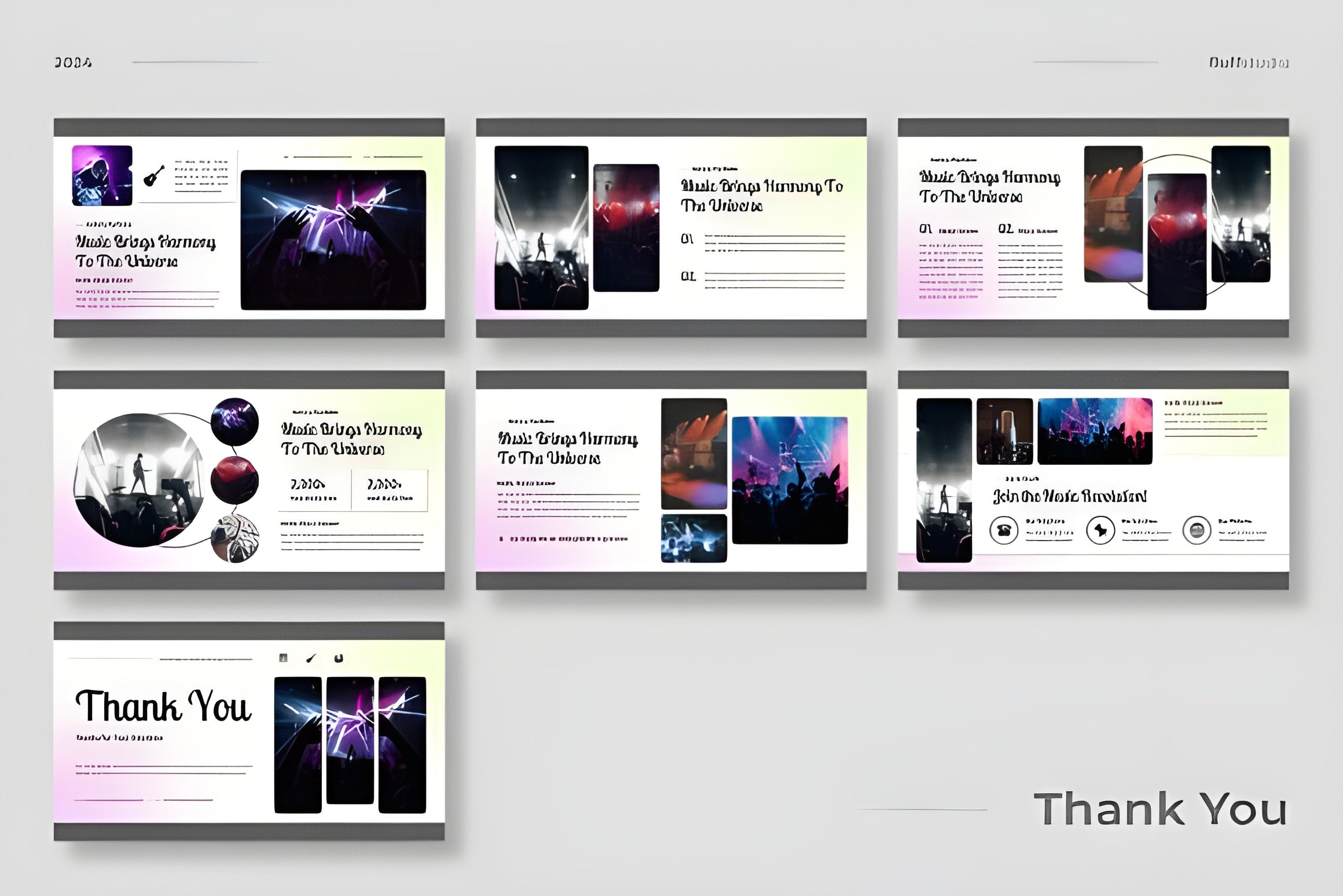 Musical Concert Powerpoint Template
